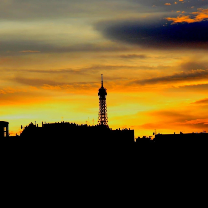 Tour Eiffel de nuit