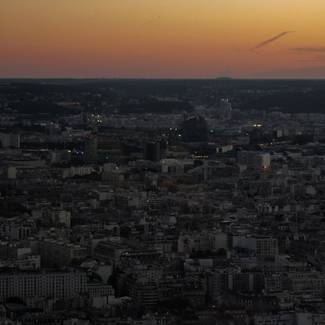 Paris vu de haut